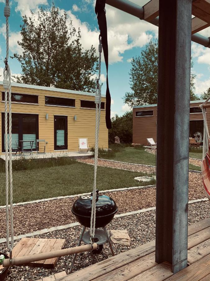 Tinylodge Am Ellertshaeuser See Stadtlauringen Exteriér fotografie